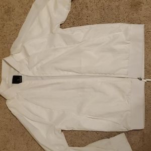 Nike Air Jordan Windbreaker Jacker Sz large Used White